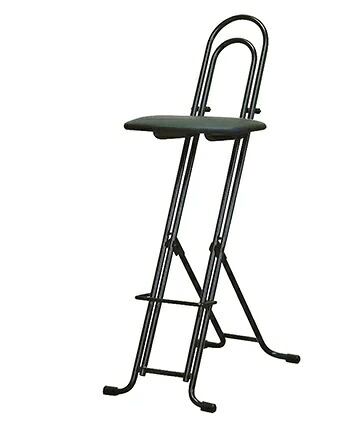 【直送品】 アズワン 折り畳み式チェア(ジャンボベストワーク) LP-850/01 (3-8164-01) 《実験設備・保管》 【大型】｜道具屋さん店