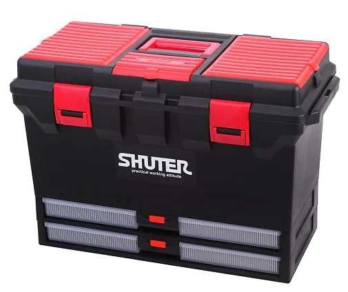 【ポイント5倍】アズワン マルチツールボックス 558×277×370mm TB-802 (3-8930-04) 《実験設備・保管》