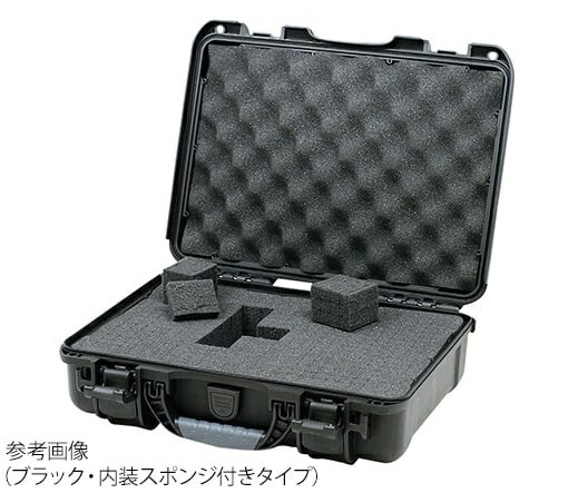【尖んがり10倍】【直送品】 アズワン 雨合羽キャリングケース 黒いこと 海綿体あり NK940BS (3-9542-28) 《試験とり備える・納める》