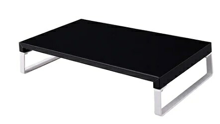 【ポイント10倍】アズワン 机上台 幅390mm・ロータイプ 黒 A7330-24 (61-4491-53) 《実験設備・保管》