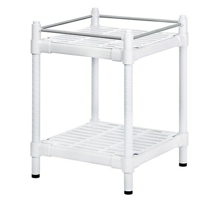 【ポイント5倍】アズワン コンフォートシェルフ(スリムタイプ) ホワイト 575×575×815mm M-2FW (7-5075-02) 《実験設備・保管》 12,784円