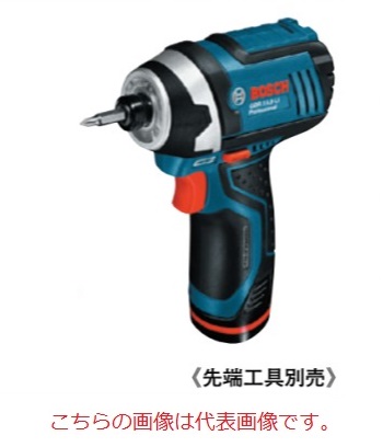 【直送品】 ボッシュ (BOSCH) コードレスインパクトドライバー GDR10.8-LIH (本体のみ)｜道具屋さん店