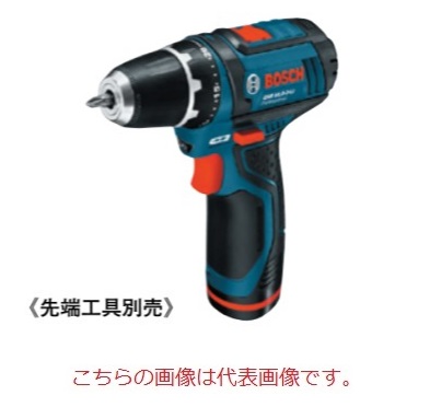 【直送品】 ボッシュ (BOSCH) コードレスドライバードリル GSR10.8-2-LIH (本体のみ)