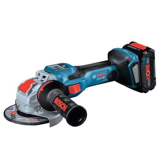 【尖んがり5倍】【直送品】 ボッシュ (BOSCH) X-LOCKコードレスディスクグラインダー GWX18V-15SC5J