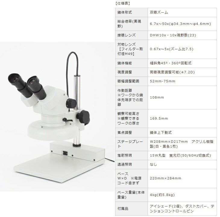 【ポイント10倍】【直送品】 カートン光学 (Carton) ズ－ム式実体顕微鏡 SPZ-50PF15-260 (MS55821526) (双眼タイプ)