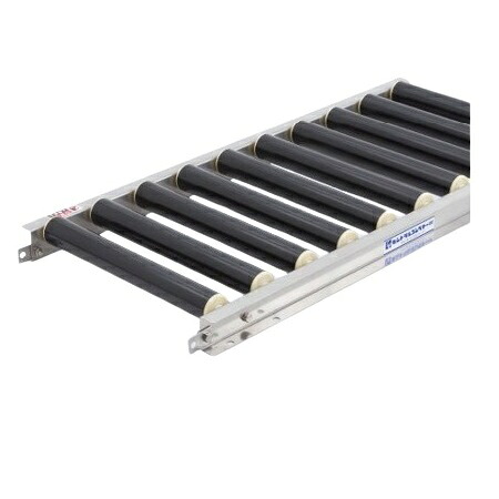 【ポイント5倍】【直送品】 セントラルコンベヤー 樹脂製フリーローラコンベヤ JRU5012 (JRU5012500710) 500WX75PX1000L 【大型】