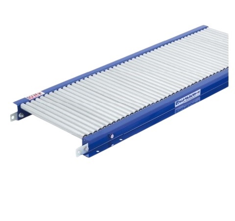 【直送品】 中心的コンベアー フリーローラコンベヤ(スチール写真製) MMR1906 (MMR1906500410) 500WX40PX1000L 【大型】
