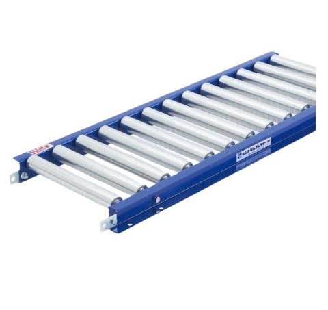【直送品】 セントラルコンベヤー フリーローラコンベヤ(スチール製) MR3812 (MR3812400710) 400WX75PX1000L 【大型】