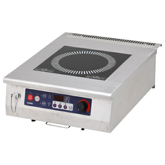 【尖んがり5倍】【直送品】 中部コーポレーション IH小型コンロ DD30TBB