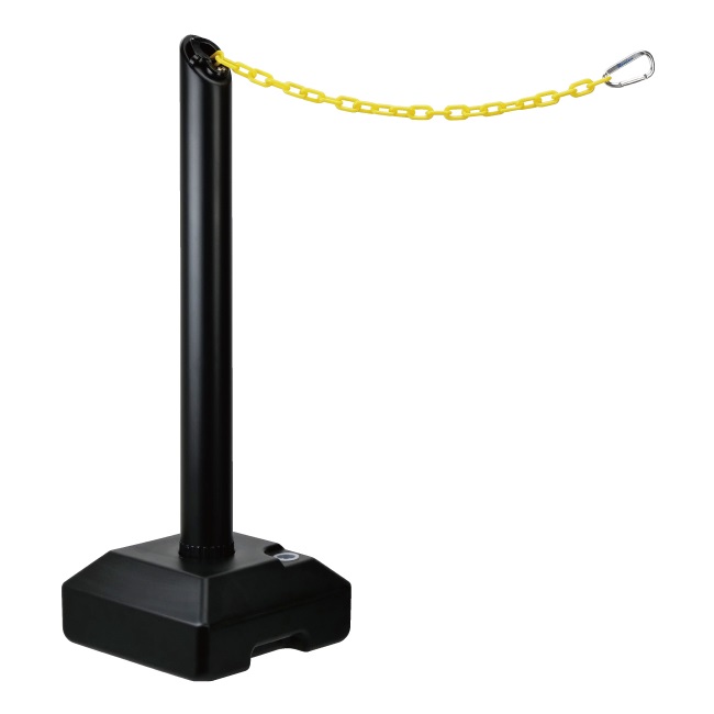 【ポイント10倍】【直送品】 中発販売 Reelex プラチェーン内蔵ポール バリネオII ブラック BN-685BST