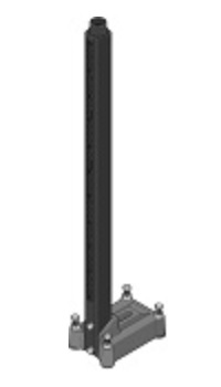 【ポイント10倍】【直送品】 コンセック □59ポールベース SB-594-1235 (000010337)