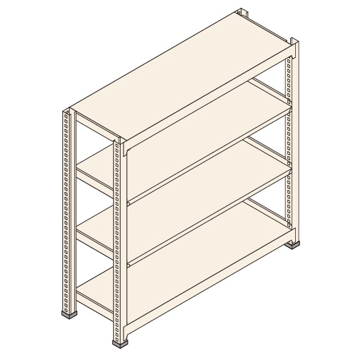 【ポイント10倍】【直送品】 ダイフク グッシェルフ NT GSN-J1215E4D 《中量物保管棚》 【大型】|道具屋さん店