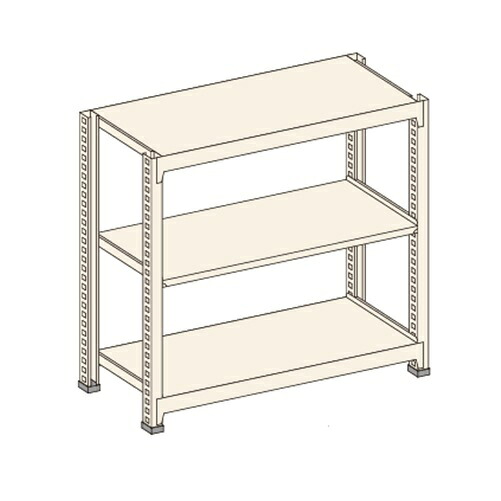 【尖んがり10倍】【直送品】 ダイフク グッシェルフ NT GSN-K1212B3D 《中量物蔵置き棚》 【大型】