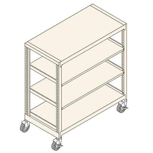 【直送品】 ダイフク グッシェルフ NT GSN-K1215B4DC 《中量物保管棚》 【大型】|道具屋さん店