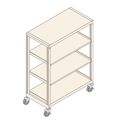 【ポイント5倍】【直送品】 ダイフク グッシェルフ NT GSN-K1515C4DC 《中量物保管棚》 【大型】｜道具屋さん店