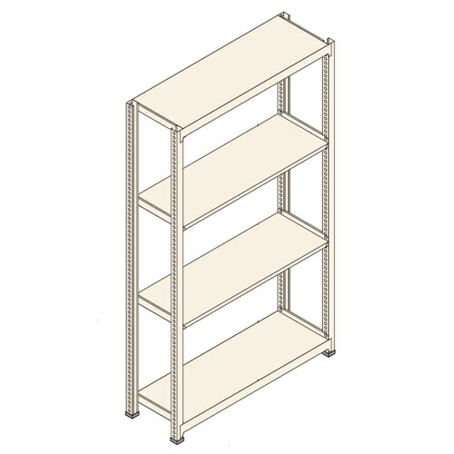 【尖んがり10倍】【直送品】 ダイフク グッシェルフ NT GSN-K2115A4D 《中量物蔵置き棚》 【大型】