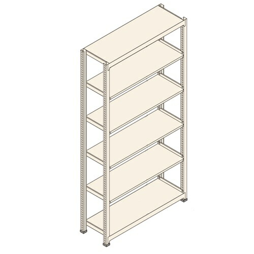 【ポイント10倍】【直送品】 ダイフク グッシェルフ NT GSN-K2415B6D 《中量物保管棚》 【大型】