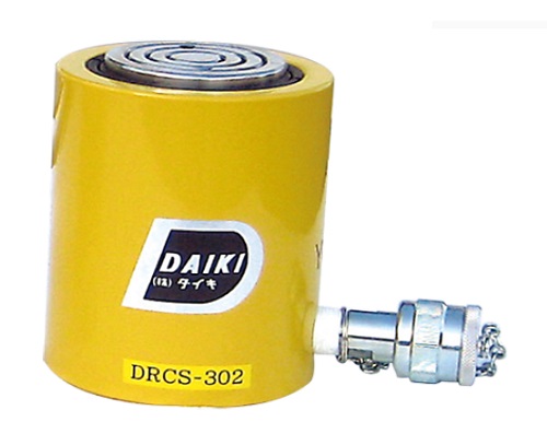 【ポイント10倍】ダイキ 低床油圧シリンダ DRCS-302 単動式