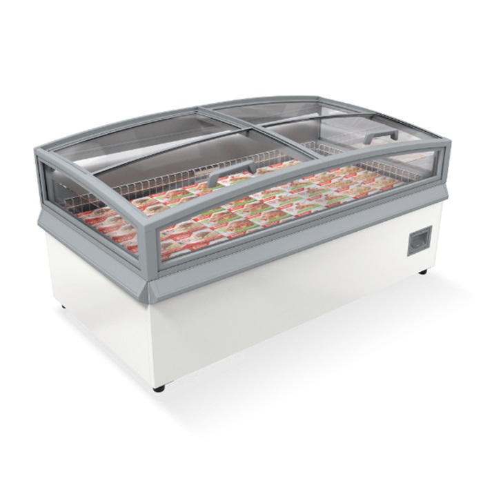 【直送品】 ダイキン 冷凍プラグインショーケース LTFTGC18B 《モントリオールスリム》(エンドケースタイプ) 【特大・送料別】