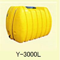 【直送品】 ダイライト ローリー貯蔵タンク Y-3000L 【特大・貨物輸送別】