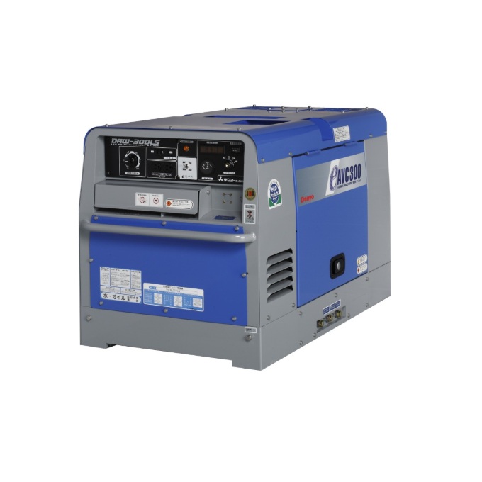 【直送品】 Denyo (デンヨー) ディーゼルエンジン溶接機 DAW-300LS 【大型】