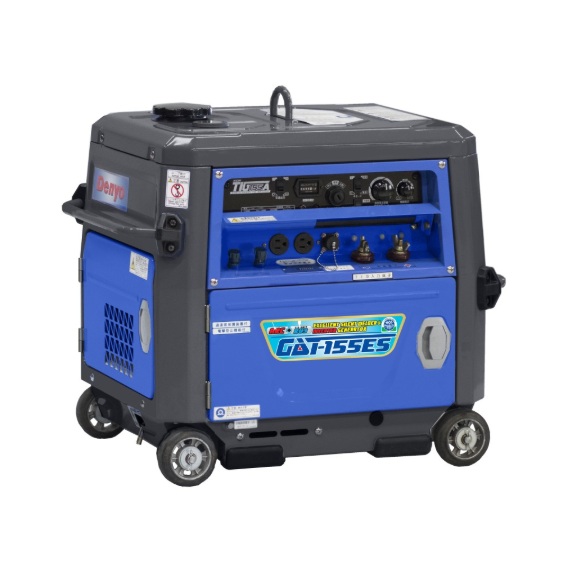 【直送品】 Denyo (デンヨー) 発動機TIG溶接機 GAT-155ES 【大型】