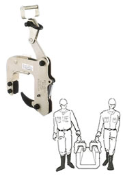 【尖んがり10倍】【直送品】 イーグル・クランプ U字溝用クランプ ECC-350 (50～100) (000000003838) 《混凝土二次生産品用クランプ》 DIY・工具-万力-固定工具