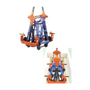 【ポイント10倍】【直送品】 イーグル・クランプ 可変側溝・U字溝用 内つりクランプ EUIV-1000 (250~350) (000000003874) 《コンクリート二次製品用クランプ》|道具屋さん店