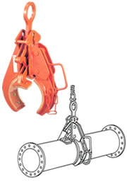 【ポイント5倍】【直送品】 イーグル・クランプ パイプ横つり用クランプ KH-150 (000000003929) 《土木工事用クランプ》
