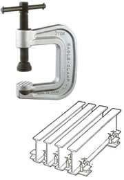 【尖んがり10倍】【直送品】 イーグル・クランプ 倒れ打ち切り治具 SS-3 (000000003642) 《治具》