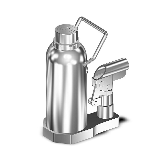 【直送品】 今野製作所 (イーグル) ダルマジャッキ D-100C メッキ仕様 【受注生産】｜道具屋さん店