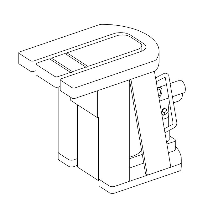【ポイント5倍】【直送品】 今野製作所 (イーグル) 土台揚上タイプ爪つきジャッキ EGD-050 【大型】