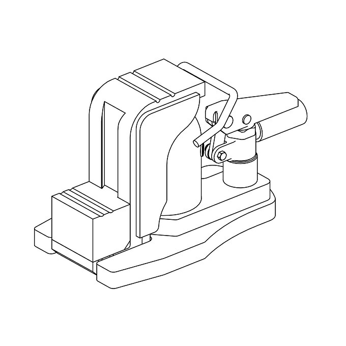 【ポイント5倍】【直送品】 今野製作所 (イーグル) アタッチメントタイプ爪つきジャッキ ETU-060 低床フリー｜道具屋さん店