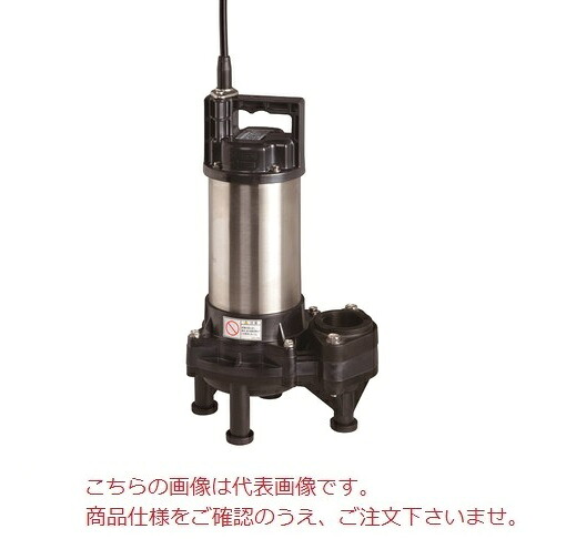 【ポイント5倍】【直送品】 エバラポンプ (荏原製作所) DWV型 樹脂製汚水・汚物用水中ポンプ(ダーウィン) 40DWV6.15SB (0.15kW 100V 60Hz)