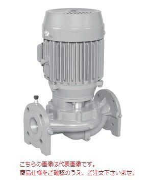 【直送品】 エバラポンプ (荏原製作所) LPD型 ラインポンプ 40LPD63.7E (3.7kW 200/220V 60Hz)《陸上ポンプ 循環式》