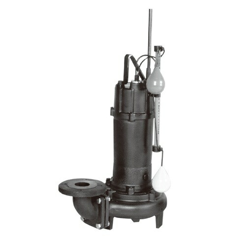 【直送品】 エバラポンプ (荏原製作所) DL型 汚水・汚物用水中ポンプ 50DLA5.75A (DLA1122) (0.75kW 200V 50Hz)
