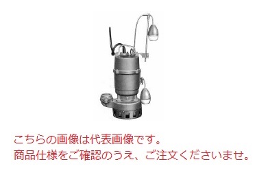【尖んがり10倍】【直送品】 エレポン 水中揚水機 KWDII-400-2T-50サイクル (KWDII-400-2T-5) (200V/50サイクル) 雑水抜き用