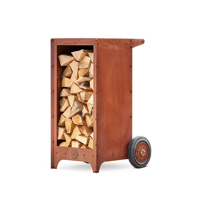 【直送品】 ファイヤーサイド Wood Storage Ker ウッドストレージカー 78102 【大型】