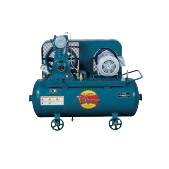 【直送品】 富士コンプレッサー 空冷低圧貯蔵タンクマウント形コンプレッサ FP-15NP-MT-5 1.5kW (50サイクル) 《一方ならず締め付ける機》 【大型】