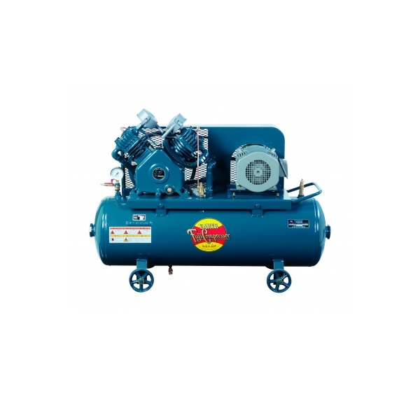 【直送品】 富士コンプレッサー 空冷低圧貯蔵タンクマウント形コンプレッサ FP-22P-MT-5 2.2kW (50サイクル) 《一方ならず締め付ける機》 【大型】