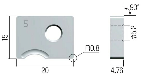 【ポイント10倍】富士元工業 チップ (3個入り) N54GCR-5R NK2020|道具屋さん店