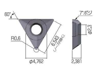 富士元工業 チビエコ専用チップ (12個入り) TXMT080206 AC15N｜道具屋さん店