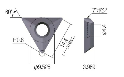 富士元工業 エコメン専用チップ (12個入り) TXMT16T306 AC15N