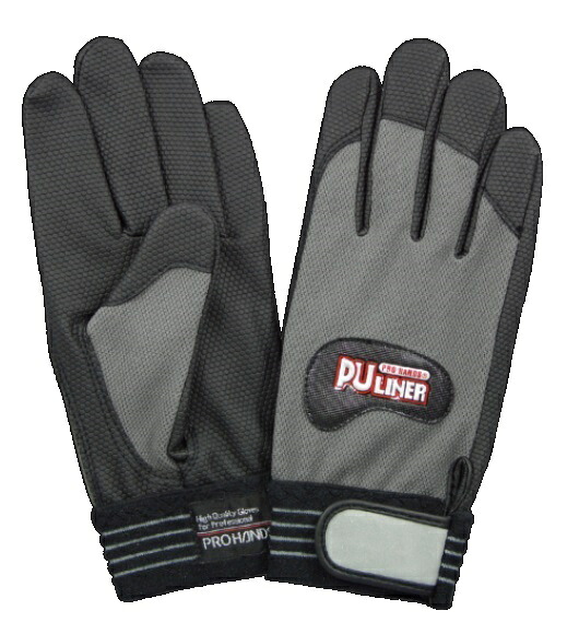 【ポイント5倍】【直送品】 富士グローブ PUライナーアルファ グレイ LL 0791 120双入り (合成皮革手袋)