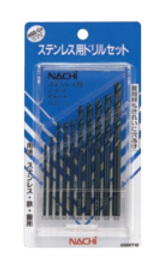 【ポイント5倍】不二越 (ナチ) ステンレス用ドリル 10本セット COSET10 《ドリルセット品》