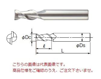 【ポイント5倍】不二越 (ナチ) 超硬エンドミル 2CEAL20 (アンカーVアルミ用)|道具屋さん店