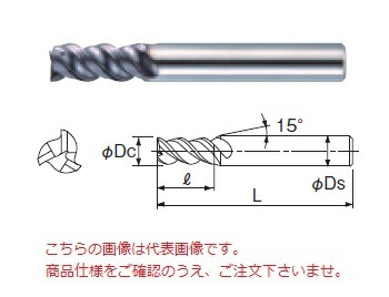 不二越 (ナチ) 超硬エンドミル GEOSLT10 (X'sミルジオ スロット)|道具屋さん店