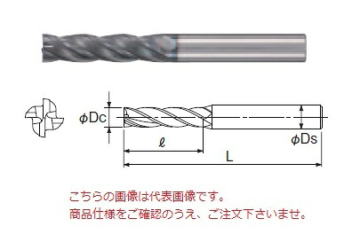 不二越 (ナチ) 超硬エンドミル GSX42000C-4D (GSX MILL 4枚刃 4D) 39,683円