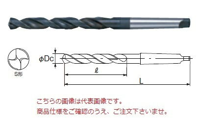 不二越 (ナチ) ハイスドリル TD43.0 (テーパシャンクドリル) DIY・工具-花・ガーデン・DIY-穴あけ・締付工具