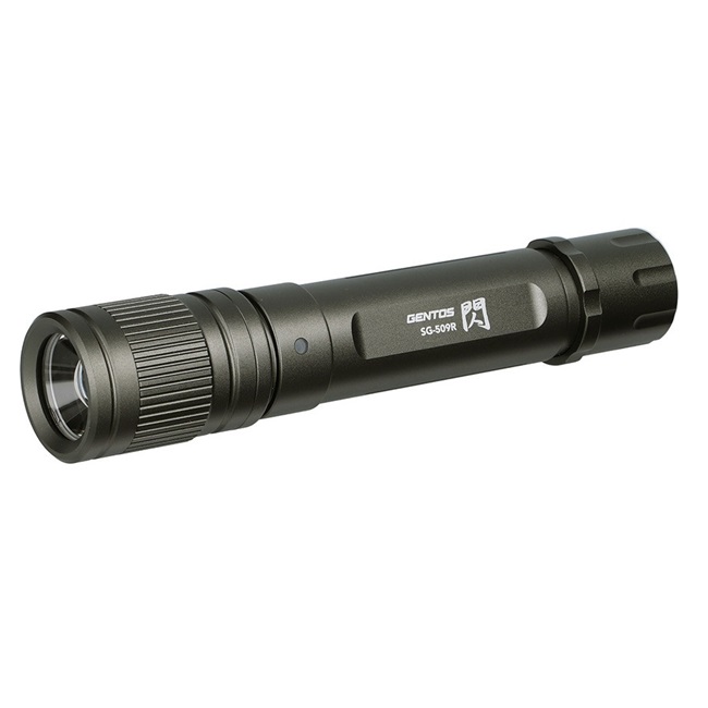 【ポイント10倍】ジェントス (GENTOS) 閃 ハンディトーチ充電式 PK SG-509R|道具屋さん店